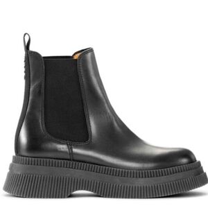 Ganni Black Creeper Chelsea Boots 9.5/10 41